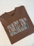 Darlin' Retro Camo Western T-shirt